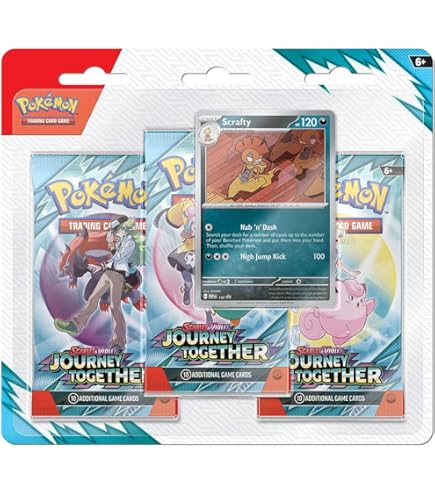 Amazon.com: Pokemon TCG: Scarlet & Violet—Journey Together Booster Bundle :  Toys & Games