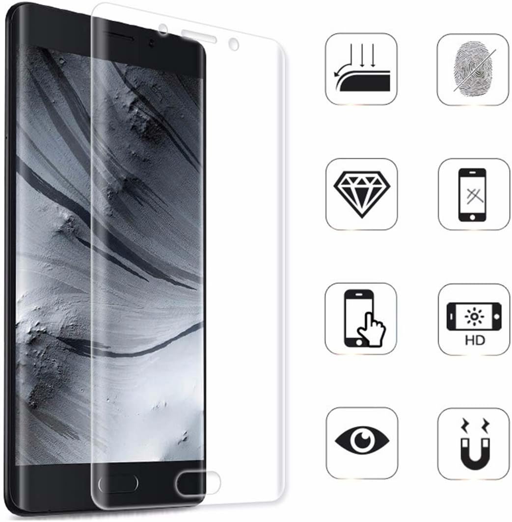Tempered Glass screen protector Curved Xiaomi MI NOTE 2 Clear Scratch Proof - Ordica®