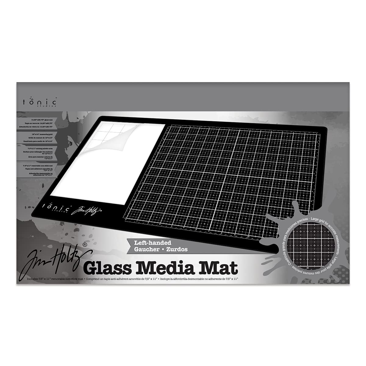 Glass Media MAT LEFTHANDED 1913E