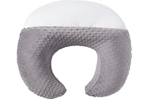 DONOMILO Upgraded Plus Size Nursing Pillow and Positioner, Baby Nursing Pillow for Breastfeeding and Bottle Feeding, Breast Feeding Pillows for Mom, Removable Nursing Pillow Cover