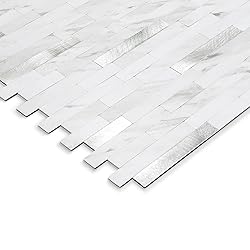 Tilingview 10 PCS PVC Peel & Stick Tile for Kitchen