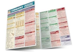 Chemistry Equations & Answers: a QuickStudy Laminated Reference Guide