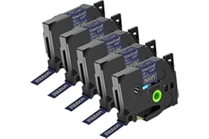 Compatible for Brother P-Touch Label Printers | 12mm Non-Adhesive Satin Ribbon (TZe R234) for Gift Packing & Decorative Label