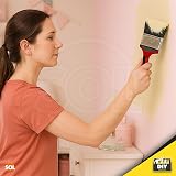 SOL 2pk 4 Inch Paint Brushes – Wide Paint Brush for Walls Decking Fences view 9