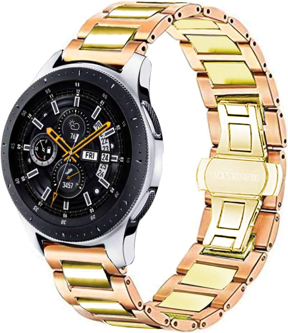 DEALELE Strap Compatible with Samsung Galaxy Watch 46mm / Galaxy 3 45mm