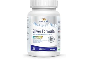 MapleLife Nutrition® – Silver Formula – Multivitamin & Minerals for 50 Plus – 100% Natural - Maintain Body Ability to Metabol
