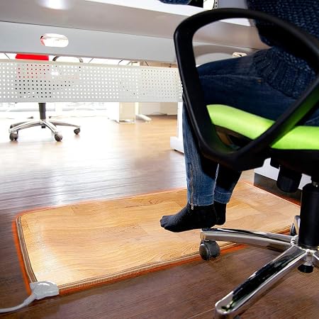 Monsterzeug Beheizbare Fussmatte Mit Infrarot Teppich Als
