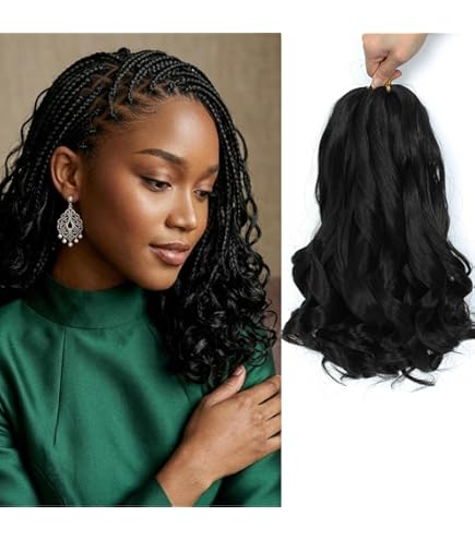 Amazon.com : Royal Zury Crochet Braids Hand Made French Curl Braid