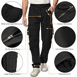 Men's BDU Casual Military Pants, Tactical Wild Army