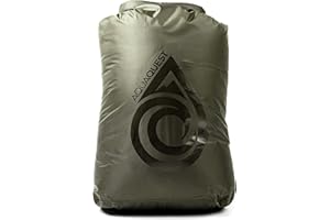AquaQuest Rogue Dry Bags - 100% Waterproof - 10, 20, 30, 60, 100 L - Camo or Olive Drab