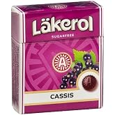 Lakerol Cassis (black Currant) Sugar Free Pastilles, .8 Ounce (Pack of 24)