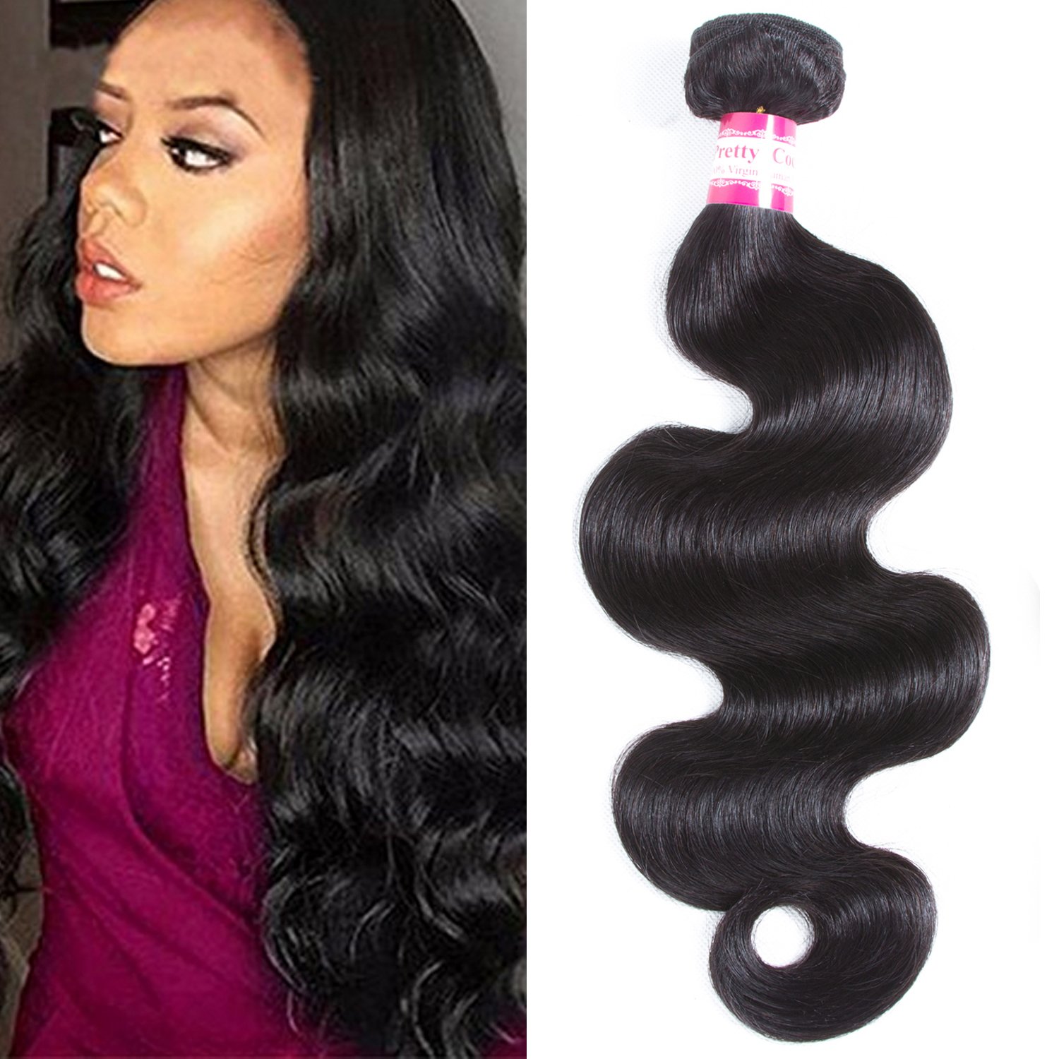 Galleon Pretty Coco 8a One Bundle 22 Inch Bundle Hair Brazilian