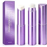 Facelove Foundation Stick,2-in-1 Color Changing Foundation with Brush,2 PC | Hydrating Texture with Buildable Coverage, Natural-Looking Finish for Daily Wear &amp; Easy Makeup Refreshes