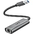 uni 2.5Gbps USB Ethernet Adapter, Ultra Speed USB 3.0 to RJ45 Adapter, Sturdy Aluminum Network Adapter, Wired LAN Compatible with iMac Pro, Dell XPS, Chromebook, Laptops, PC, NAS, Workstation, etc.