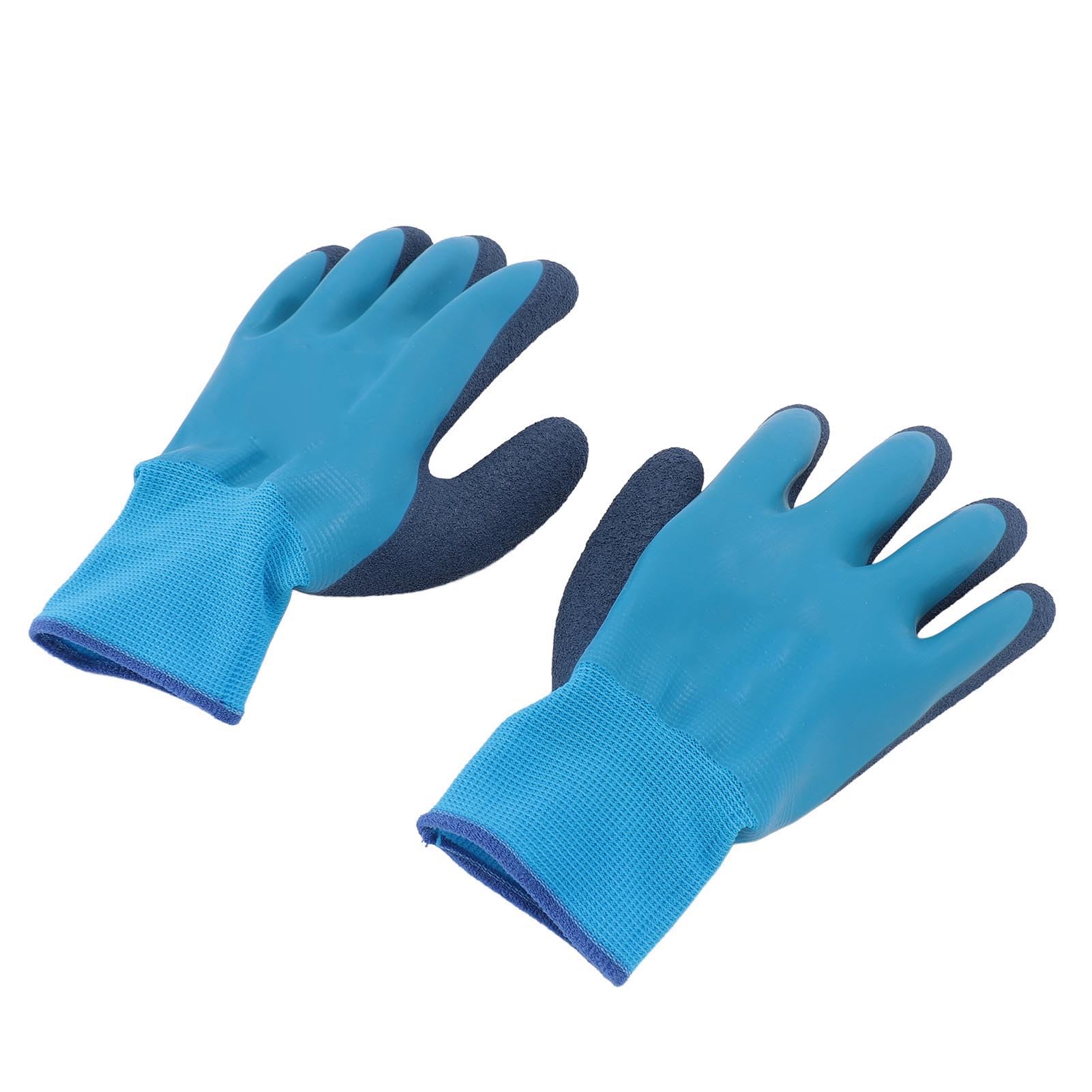 Ejoyous 400V Electrical Insulating Rubber Gloves High Voltage Resistance Protective Work Gloves for Electricians