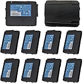 10-PACK 4620mAh BT-000318 Batteries for Zebra for Symbol TC70 TC70X TC700H TC700K TC72 TC75 TC75X TC75EK TC75AH TC75GK TC77 TC77HL TC20XL BT-000318-01 BTRY-TC70X-46MA1-01 Barcode Scanner High capacity