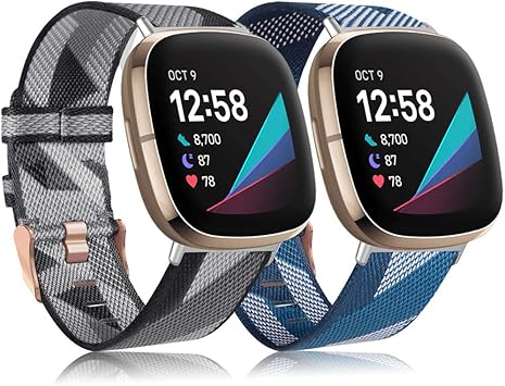 Tobheo Correa Compatible para Fitbit Versa 3/Sense Correa ...