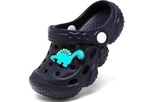 ChayChax Kid's Garden Clogs Cute Slides Sandals Toddlers Beach Pool Shower Shoes with Non-Slip Sole