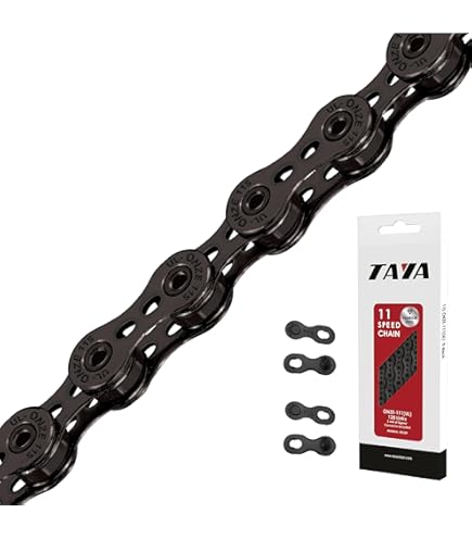 Amazon.com : TAYA ONZE-111 11-Speed Bike Chain, 120 Links, Ti-Gold