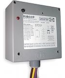 Functional Devices/Rib RIB02P Enclosed Pre-Wired Relay, 20A@300Vac, Dpdt