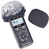 YOUSHARES DR05X Windscreen Foam & Furry Muff 2 Pack for DR-05X Recorder view 3