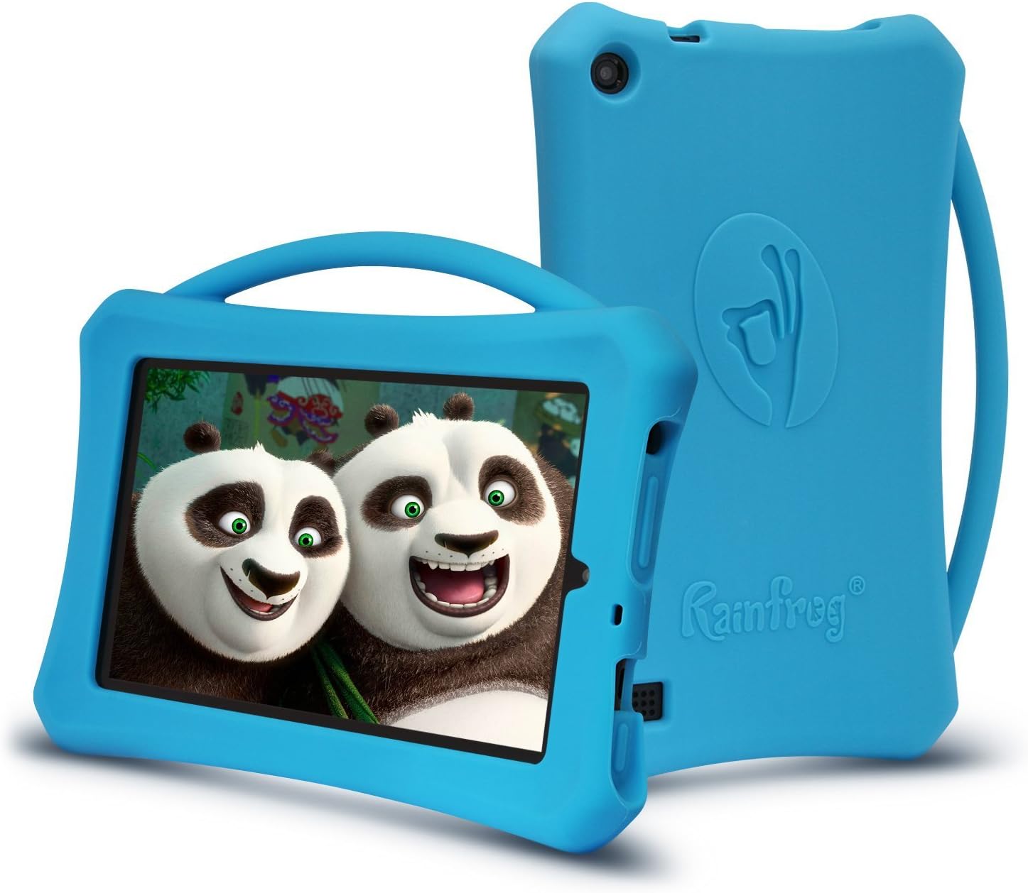 Armera Fire 7 Tablet Case with Handle (5th Generation, 2015 Release) Lightweight Shockproof Kids Safe Durable Protective Silicone Cover for Fire 7 Tablet