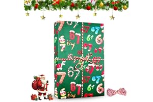67 Meme Wrapping Paper - Funny Christmas Gift Wrap for Secret Santa, Gag Gifts for Friends & Coworkers | Novelty 6 7 Meme Hol