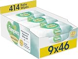 Pampers Harmonie New Baby Wipes Plastic Free 9 Packs 414 Wipes