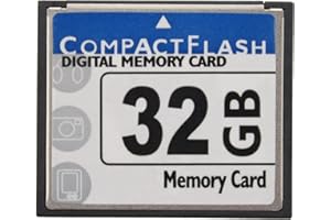 Luejnbogty Professional 32GB Compact Flash Memory Card(White&Blue)