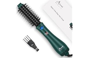 One Step Hair Dryer & Volumizing Hot Air Brush, Aima Beauty Hair Blow Dryer Brush, Ceramic Straightener Brush, Curler & Hot C