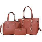 Montana West 3PCS Purses for Women Tote Bag and Wallet Set Shoulder Satchel Handbags