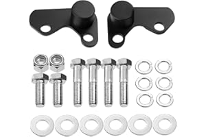 LangPu 2" Lowering Kit Fits for Harley Touring Street Glide, Electra Glide, Ultra Glide, Road King 2002-2023 Lowering Blocks
