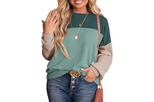 Eytino Plus Size Sweatshirt for Women Striped Colorblock Long Sleeve Crewneck Casual Loose Pullover Shirt Top(1X-5X)