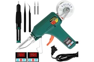 Soldering Iron Kit, 80W Electric Welding Soldering Gun with Welding Wire, Automatic Hand held Solder Welding Gun Tool, Electr