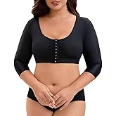 Upper Arm Compression Sleeve Women Lipo Post Surgery Slimming Arm Compression Garments Front Closure