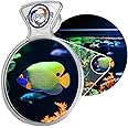 FL!PPER Flipper DeepSee Viewer MAX 5" Coral and Fish Magnifier for Reef Tank and Freshwater Aquarium Photography and Videography - Magnetic Magnifying Glass