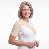 inflossom Shoulder Brace for Men &amp; Women &ndash; Shoulder Compression Sleeve for Rotator Cuff Injuries, Frozen Shoulder &amp; Tendonitis &ndash; Breathable Shoulder Support for Sports &amp; Recovery &ndash; Fits Left or Right Arm (150-200 lbs)