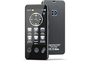 Language Translator Device Instant Two-Way Translator Device for 139+ Languages, High Accuracy Real-Time Translation Device w