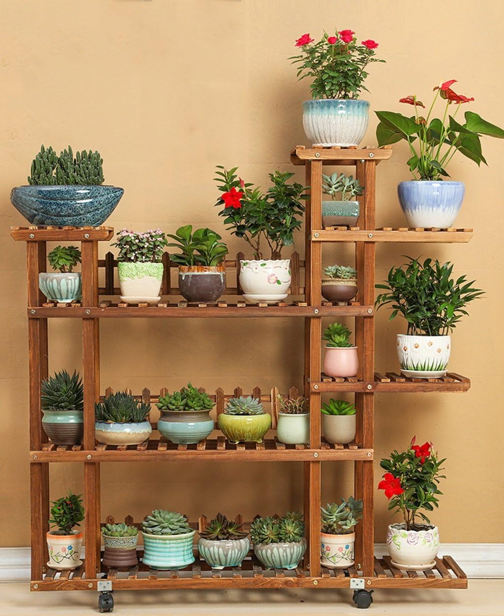 Flower Stand Flower Stand Preservative Wood