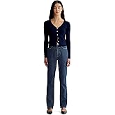 Everlane Women's Way-High Slim High-Waisted Straight Denim Jean