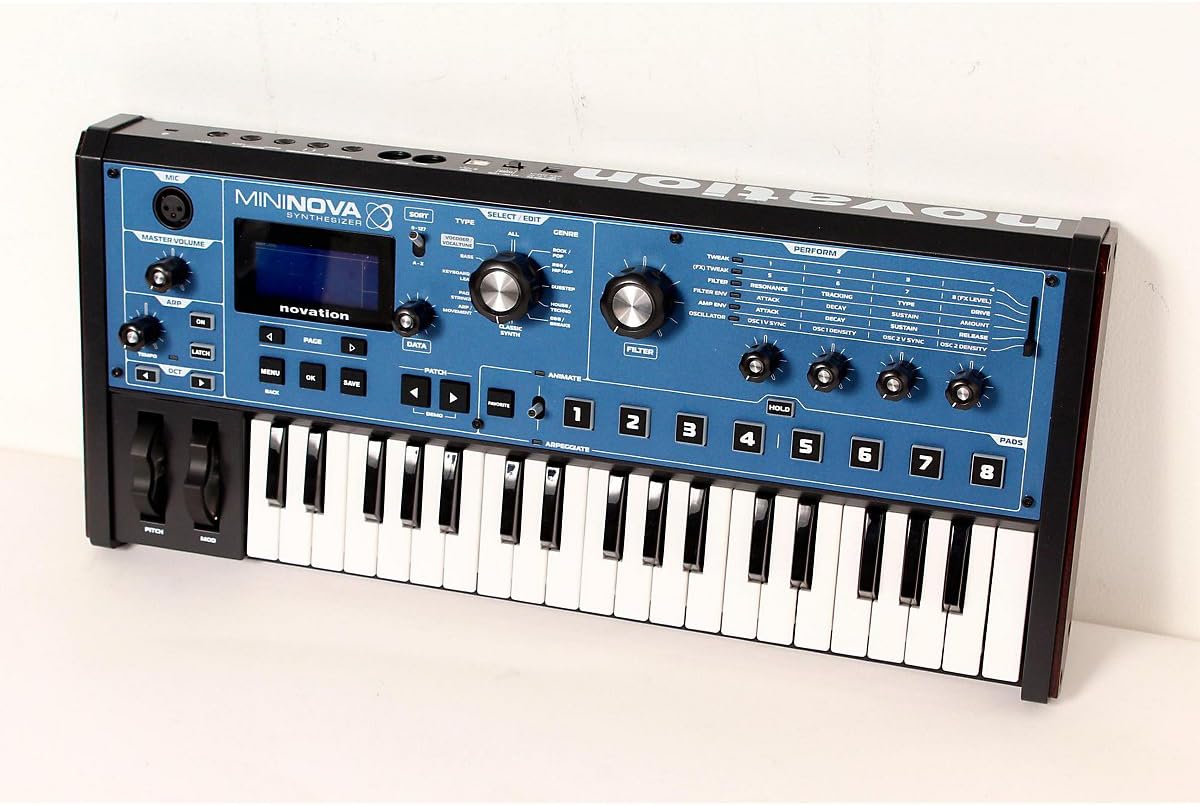 Novation MiniNova Mini-Keys Synthesizer Regular 888365157375