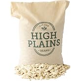 High Plains Beans Large Lima Beans, 10 lb Bag, Premium Butter Beans | Smooth and Lightly Sweet with a Tender Bite, Triple-Cleaned, High in Protein and Fiber, Gluten Free, Grown in the USA