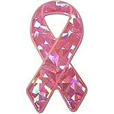 Elektroplate Pink Ribbon Breast Cancer Awareness Reflective Domed Decal (3.5