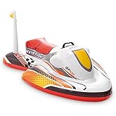 INTEX Wave Rider Inflatable Pool Float: Pool Toy For Kids – Heavy-Duty Handle – 88lb Weight Capacity – 46" x 30.5" – For Ages