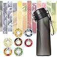 air up Water Bottle Pod Set with 7 Flavor Pods, 0 Sugar 0 Calorie - For Fitness Outdoor School