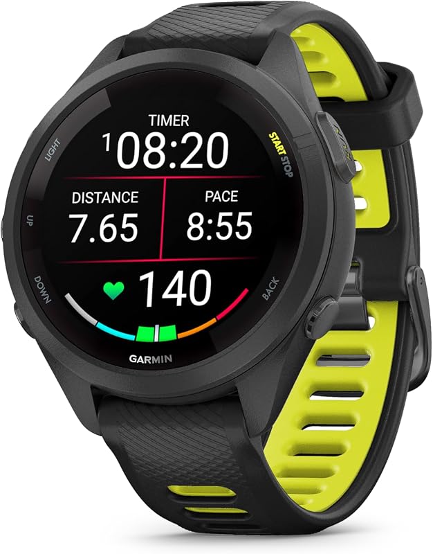 Forerunner 265S, Reloj Inteligente con GPS, Negro