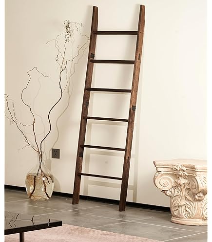 Latitude Run® Blanket Ladder For Living Room And Bedroom, 6-Tier Wall - View #13