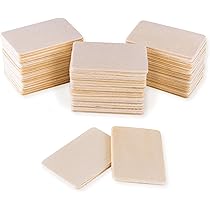 Amazon.com: Wood Tiles, 2 x 2 Inch, Pack of 100 Blank Wood