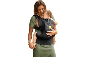LILLEBABY LÍLLÉbaby 3-in-1 Ergonomic CarryOn Airflow Toddler Carrier with Lumbar Support & Breathable Mesh Lining (25-60 lbs), Supportive & Comfortable, Multi-Position Carrying for Hiking & Travel (Black)