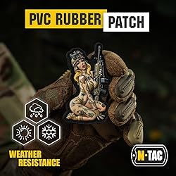 M-Tac Morale Patch Tactical Girl - PVC Tactical